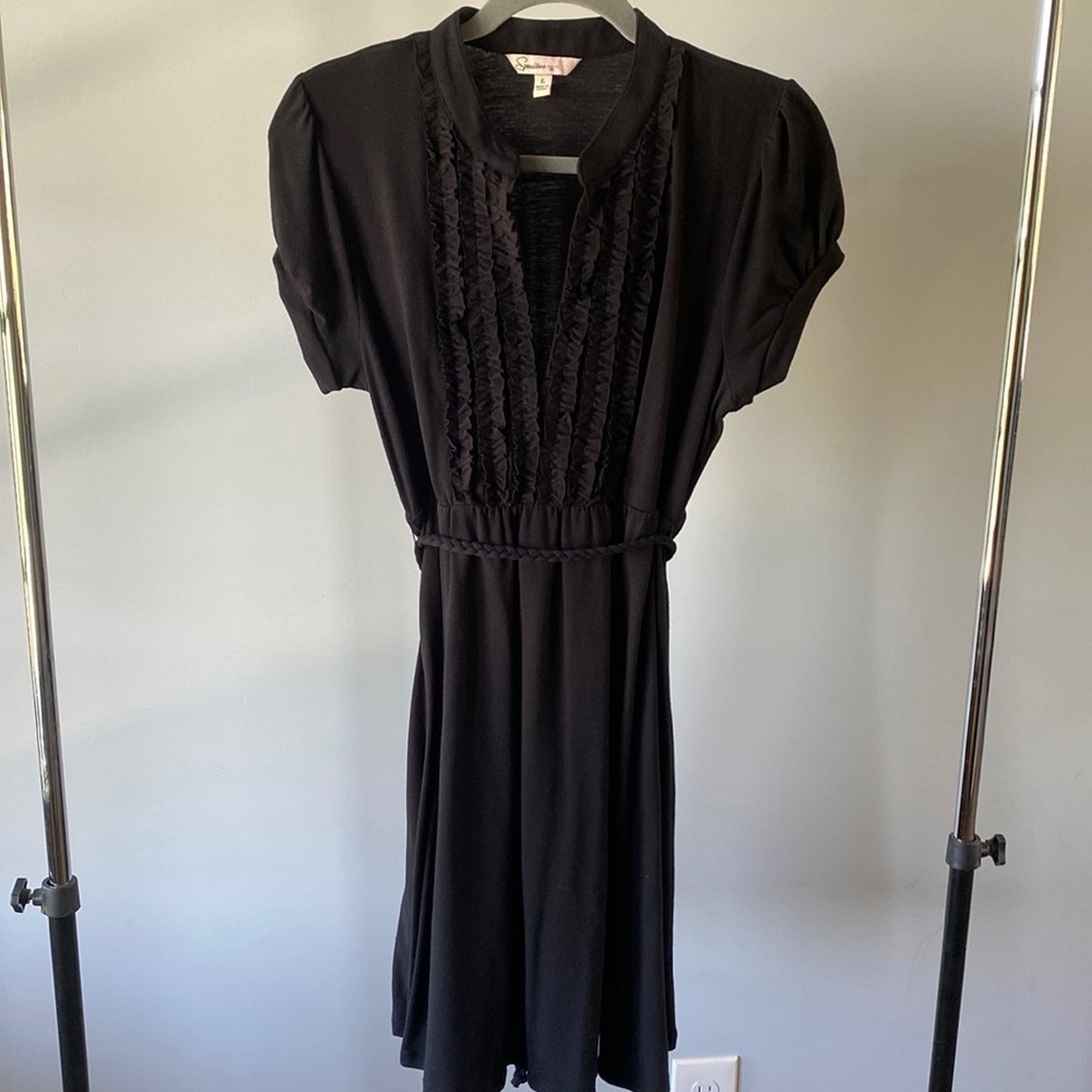 Misses black dress